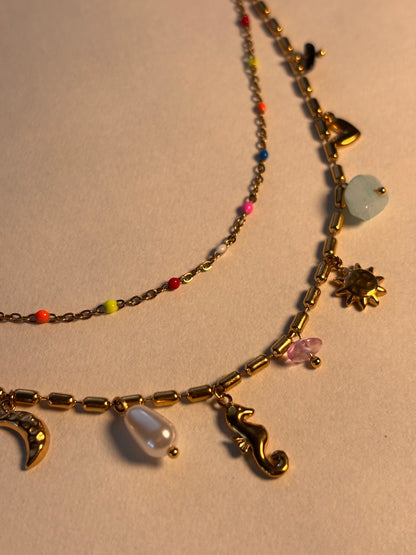 Sea Horse Charm Necklace
