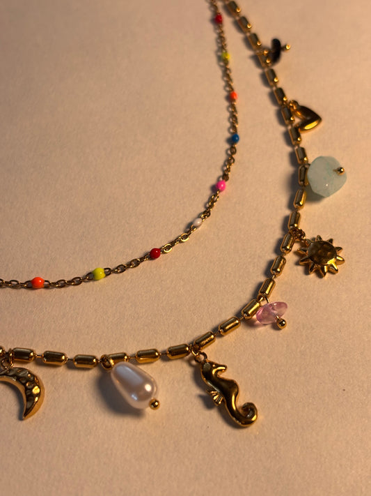 Sea Horse Charm Necklace