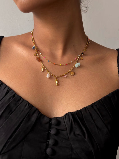 Sea Horse Charm Necklace